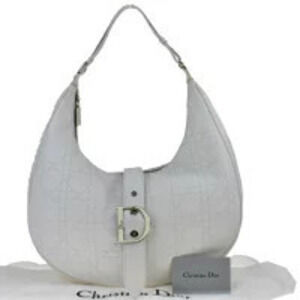 Christian Dior Shoulder Bag Cannage Leather